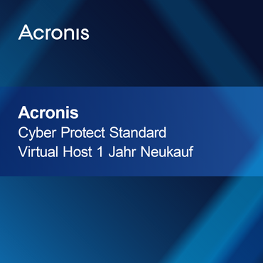 Acronis Cyber Protect Standard Virtuální Hostitel