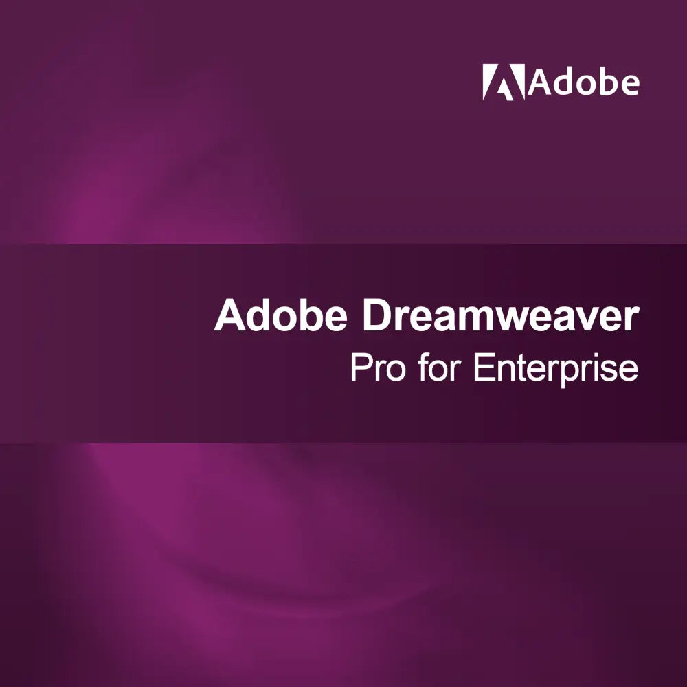Adobe Dreamweaver - Pro pro podniky
