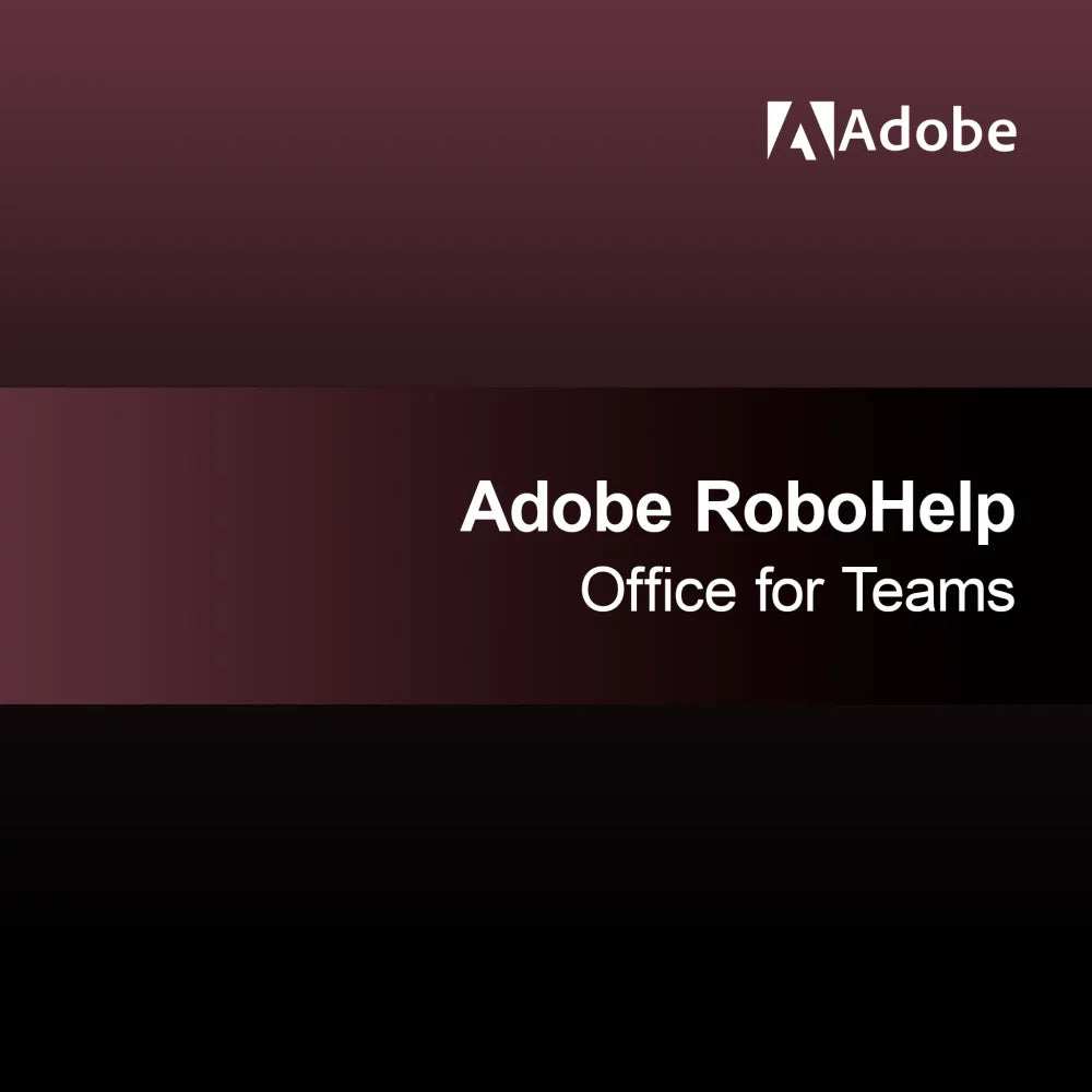 Adobe RoboHelp Office pro týmy