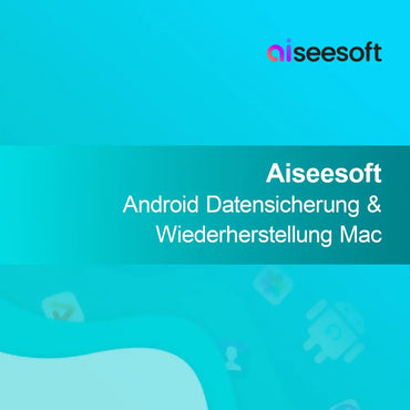 Aiseesoft Android Zálohování a Obnova Mac