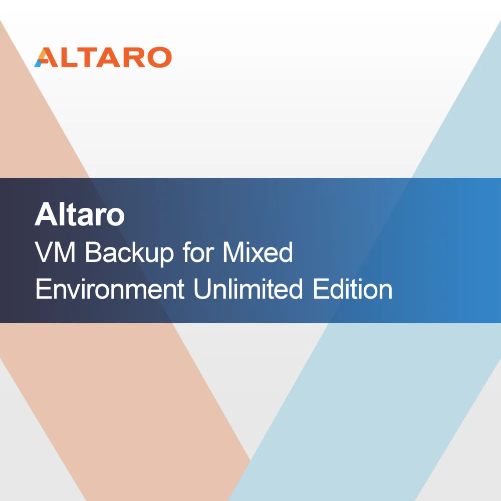 Altaro VM Backup pro smíšené prostředí Neomezená edice