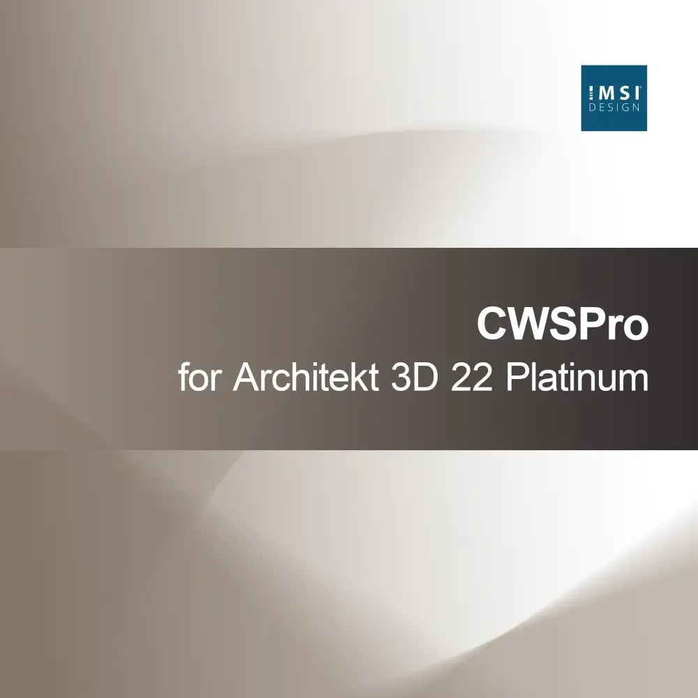 CWSPro pro Architekt 3D 22 Platinum