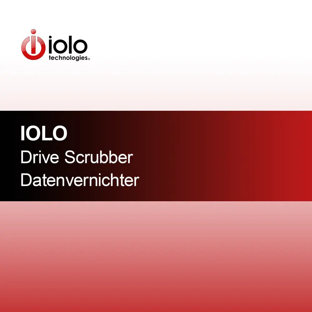 IOLO Drive Scrubber Nástroj pro čištění disku