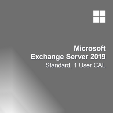 Microsoft Exchange Server 2019 Standard, 1 uživatelská CAL