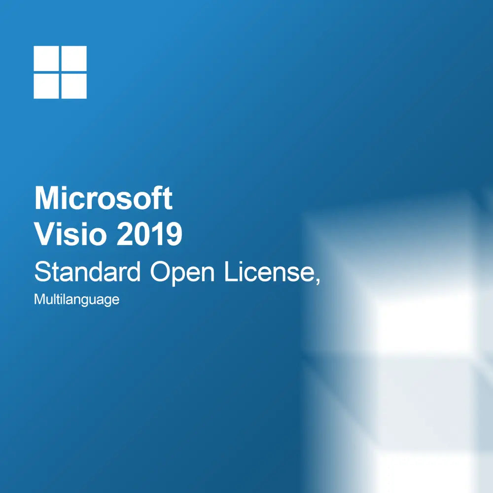 Microsoft Visio 2019 Standard, Open License, vícejazyčný
