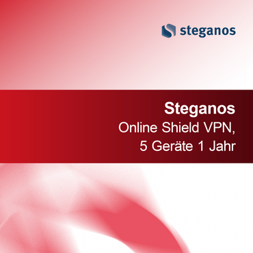 Steganos Online Shield VPN, 5 zařízení 1 rok
