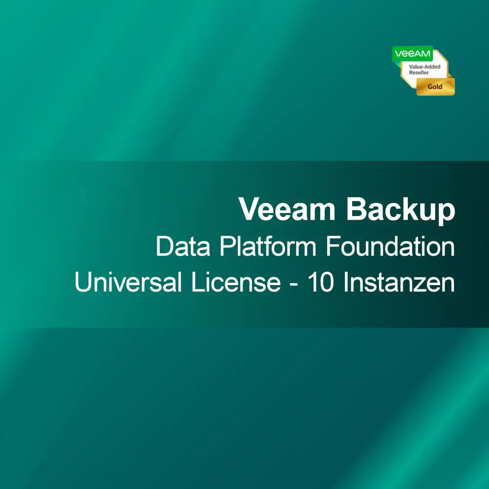 Veeam Data Platform Foundation Universal Licence - 10 instancí