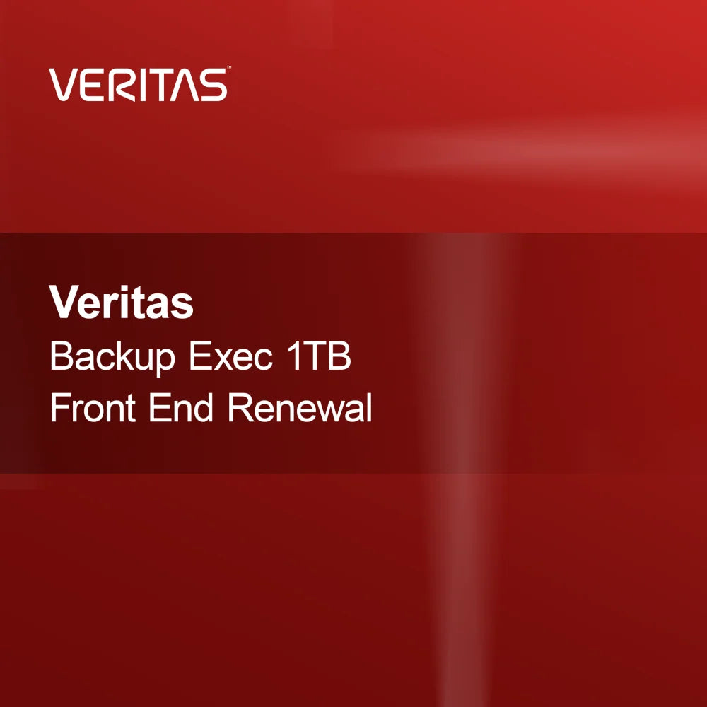 Obnovení předního konce Veritas Backup Exec 1TB