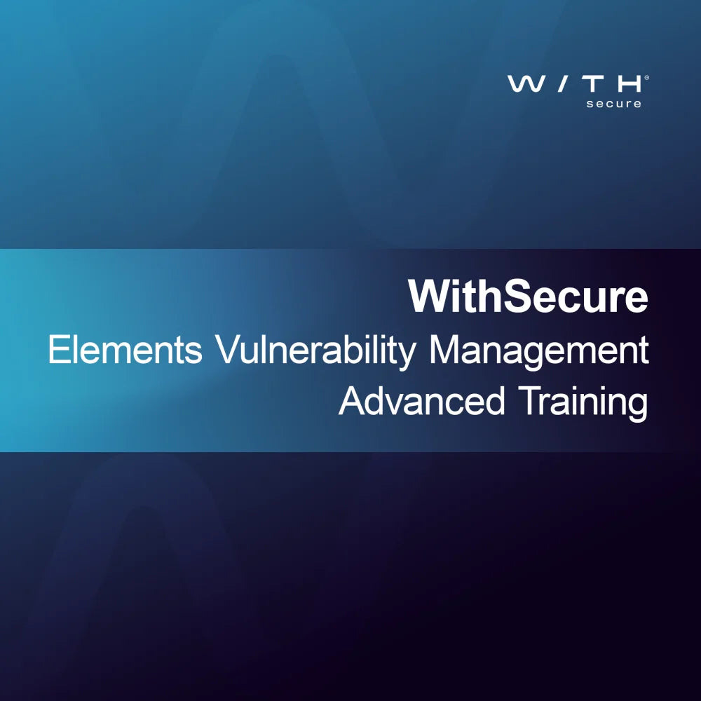Pokročilé školení správy zranitelností WithSecure Elements