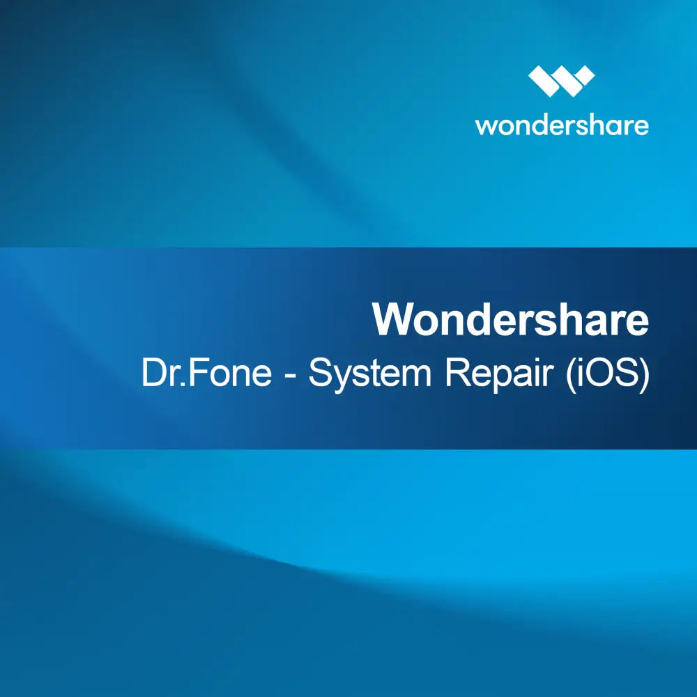 Wondershare Dr.Fone - System Repair (iOS)