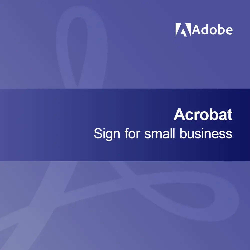 Acrobat Sign pro malé podnikání