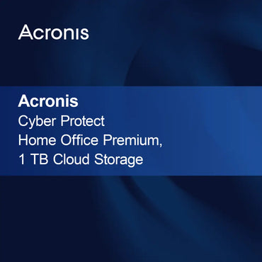 Acronis Cyber Protect Home Office Premium, 1 TB cloudové úložiště