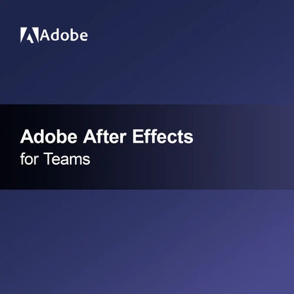 Adobe After Effects pro týmy