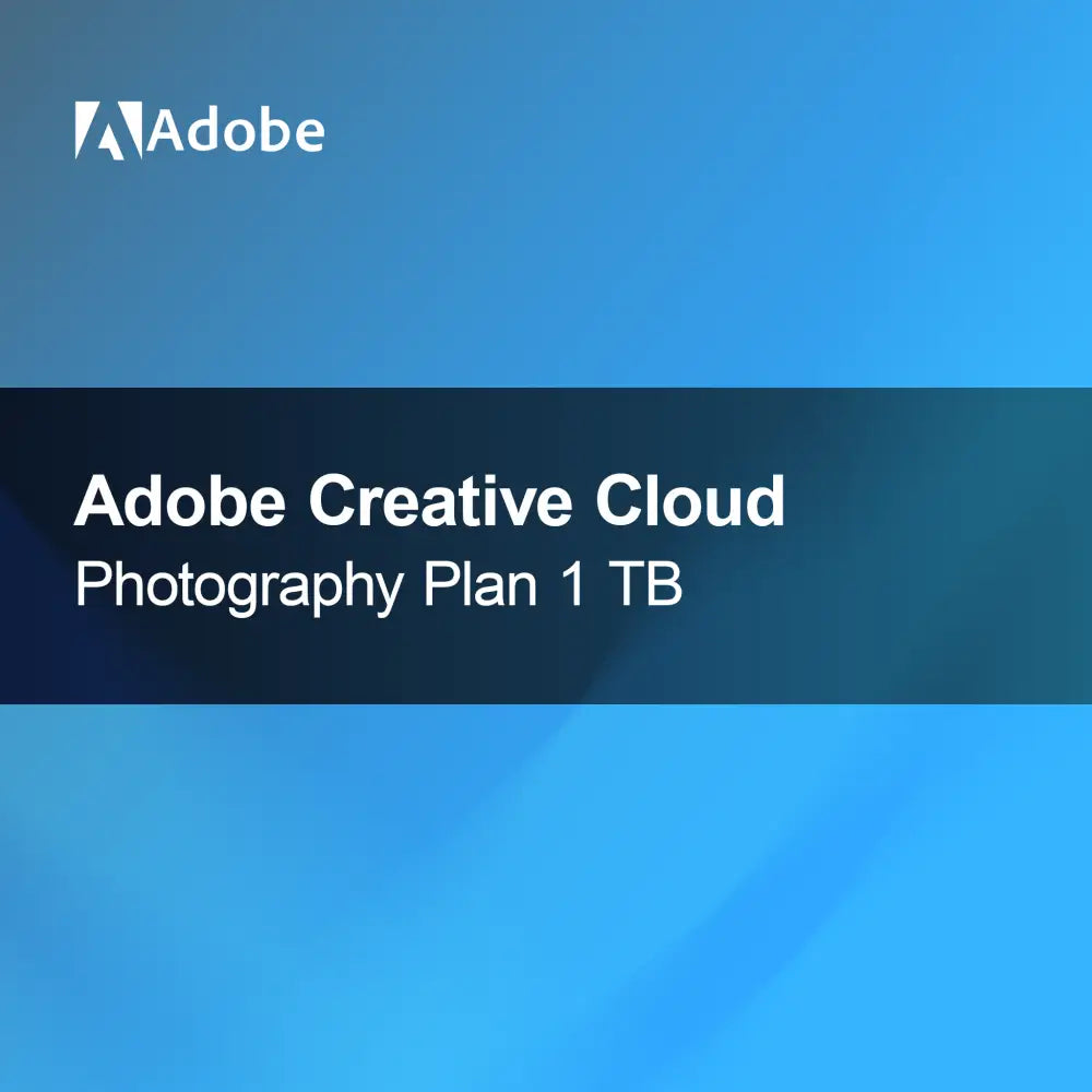 Adobe Creative Cloud Fotografický plán pro vzdělávání