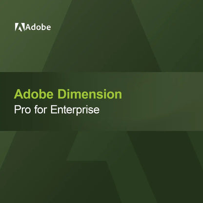 Adobe Dimension - Pro pro podniky