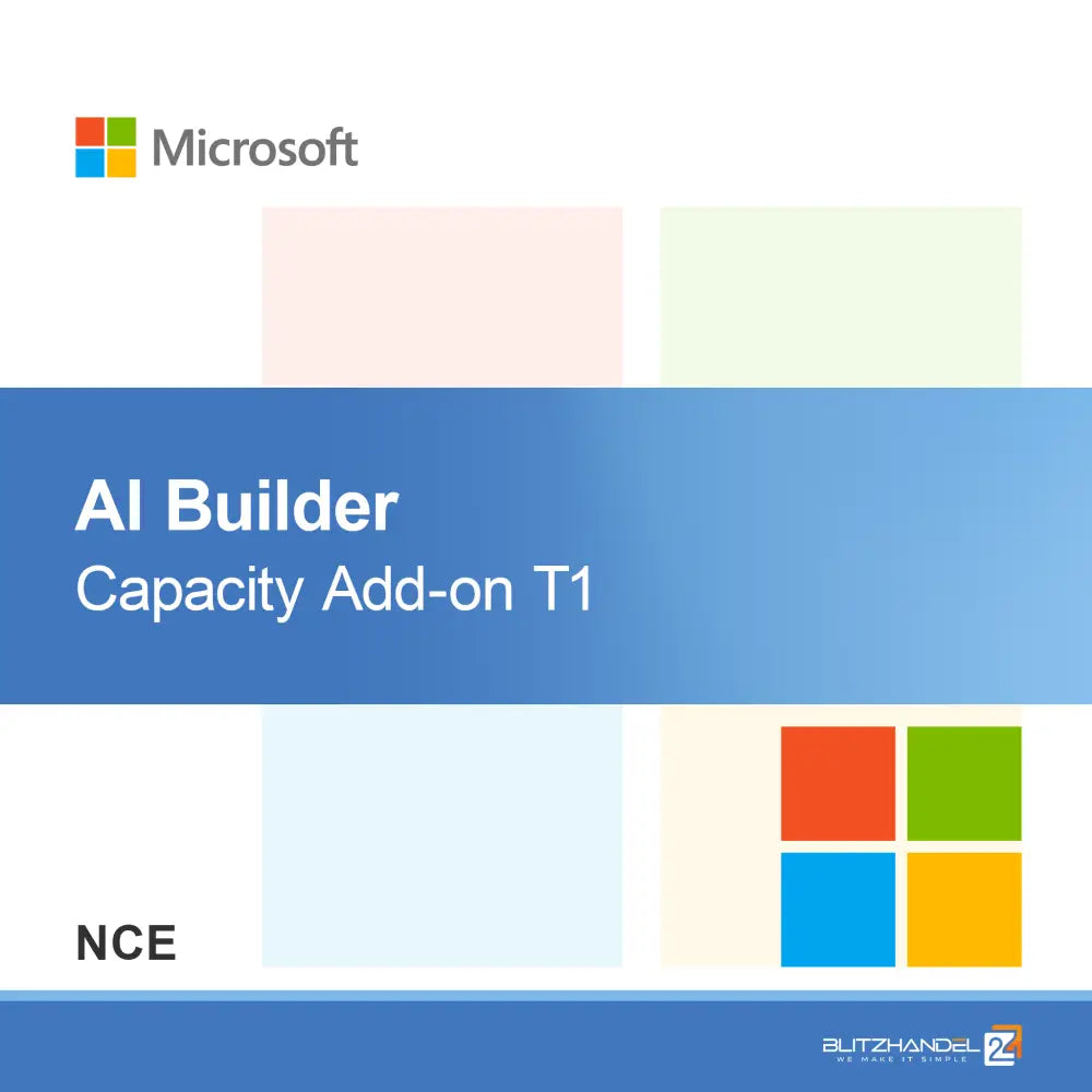 AI Builder Kapacitets Tilføjelse T1 (NCE)