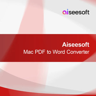 Aiseesoft Mac PDF do Word převodník
