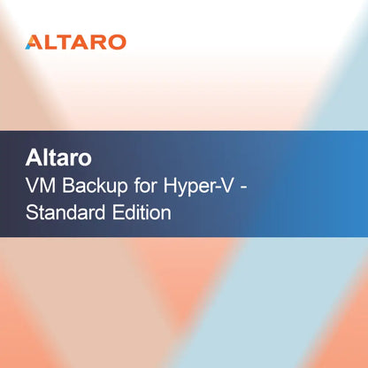 Altaro VM Backup pro Hyper-V - Standard Edition