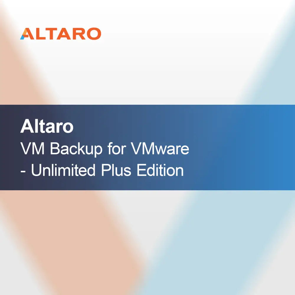 Altaro VM Backup pro VMware - Unlimited Plus Edition