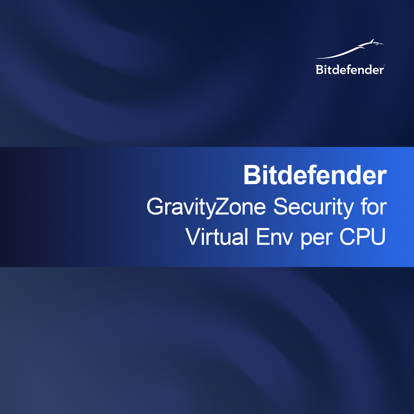 Bitdefender GravityZone Security pro virtuální prostředí na CPU