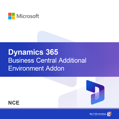 Doplňkový modul pro další prostředí Dynamics 365 Business Central (NCE)
