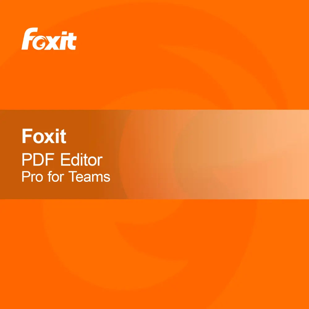Foxit PDF Editor Pro pro týmy