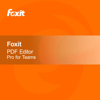Foxit PDF Editor Pro pro týmy