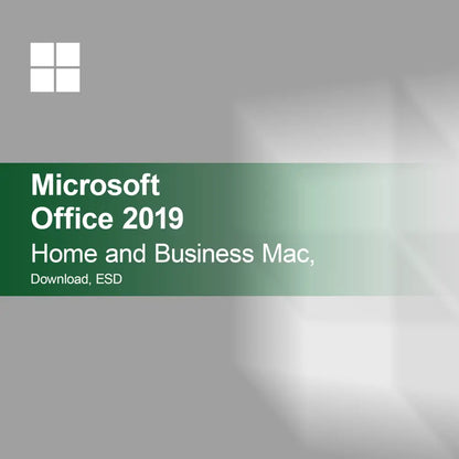Microsoft Office 2019 Home and Business Mac, Stažení, ESD