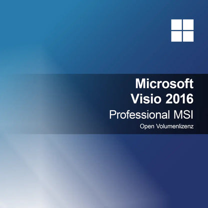 Microsoft Visio 2016 Professional MSI Otevřená objemová licence