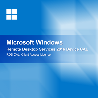Licenční přístup pro zařízení Microsoft Windows Remote Desktop Services 2016, RDS CAL, klientská přístupová licence
