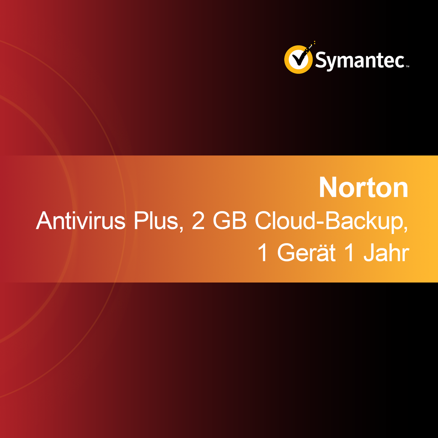 Norton Antivirus Plus, 2 GB cloudové zálohování, 1 zařízení 1 rok