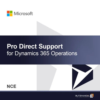 Pro přímou podporu pro Dynamics 365 Operations (NCE)