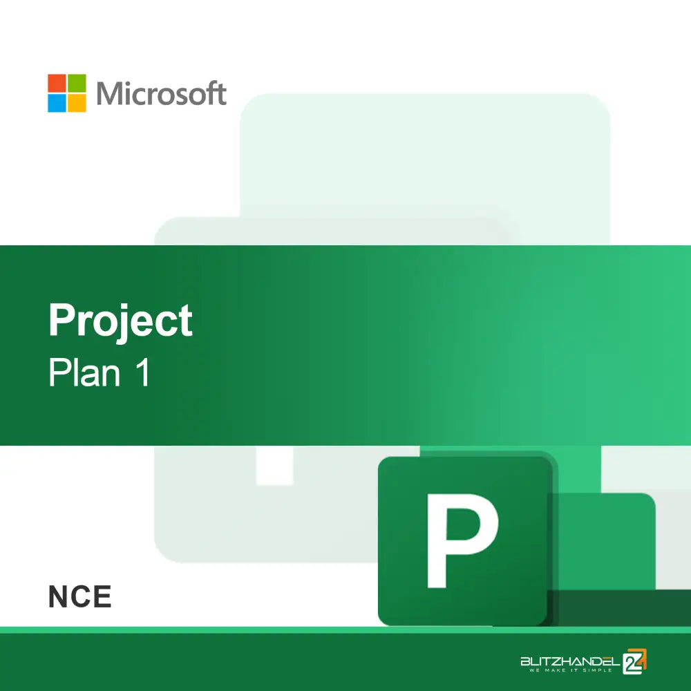 Plán projektu 1 (NCE)