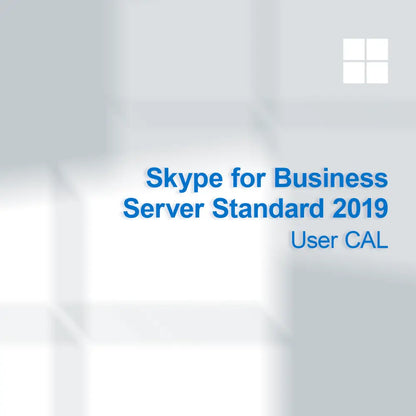 Uživatelská CAL pro Skype for Business Server Standard 2019