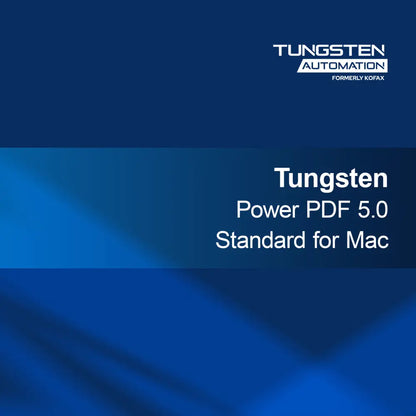 Tungsten Power PDF 5.0 Standard pro Mac