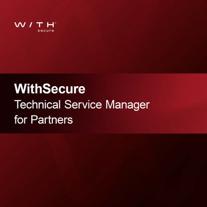 WithSecure Technical Service Manager for Partners