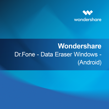 Wondershare Dr.Fone - Vymazávač dat Windows - (Android)