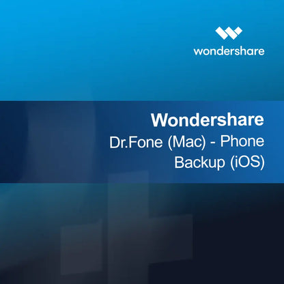 Wondershare Dr.Fone (Mac) - Záloha telefonu (iOS)